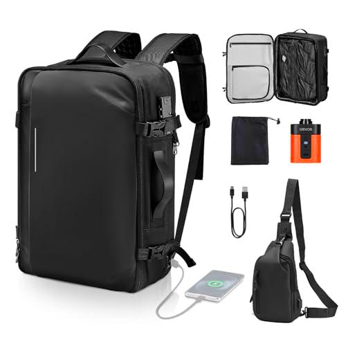 VEVOR Mochila de Vacío de 65 L, Expandible, con Bomba