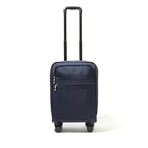 Baggallini, Azul Marino, Talla única, Equipaje de Mano con 4 Ruedas