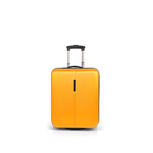 Gabol - Paradise | Maleta de Cabina Rigida de 38 x 53 x 20 cm con Capacidad para 33 L de Color Mostaza